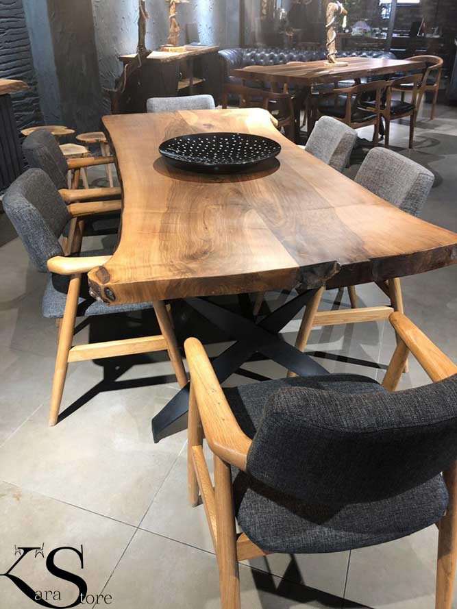 عکس ابعاد میز و صندلی کافه رستورانی